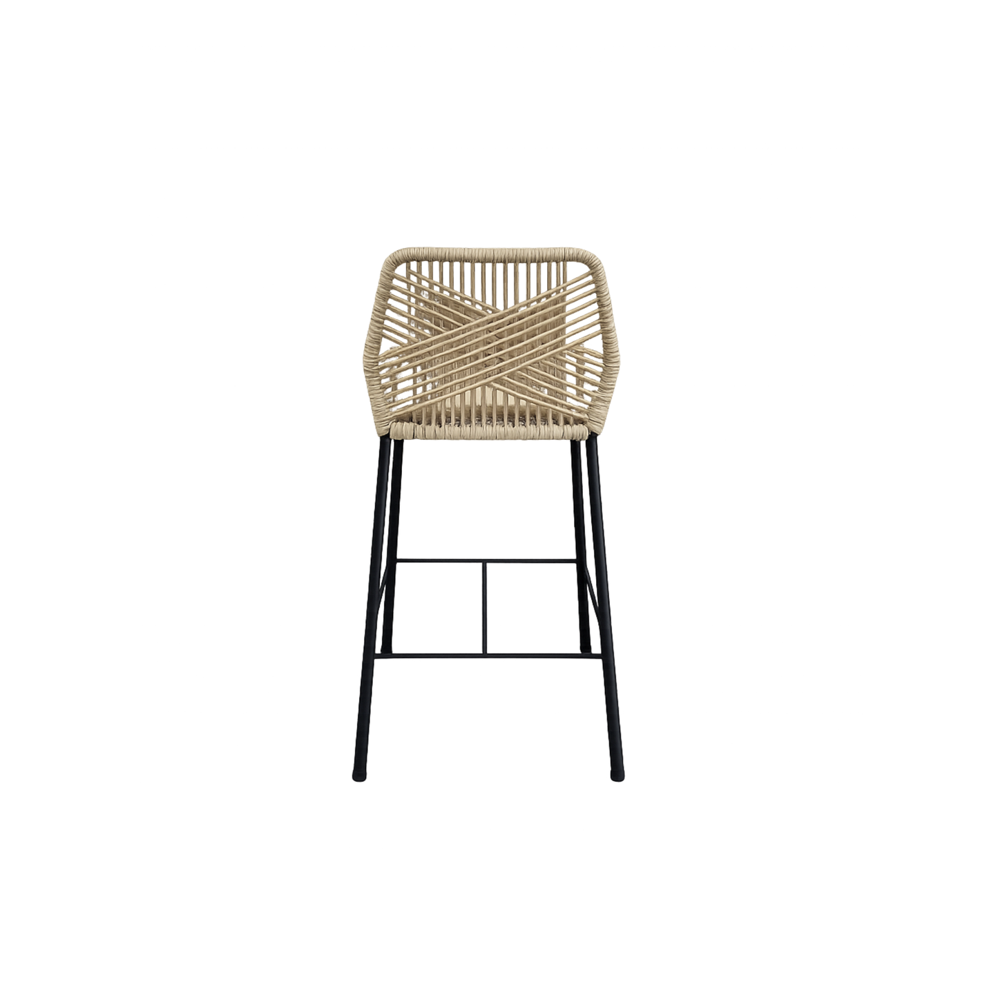 Silla de Barra Étnica con Brazos