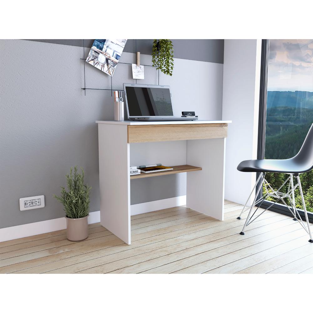 Escritorio Ohio Z80 Cajon  Blanco Duna