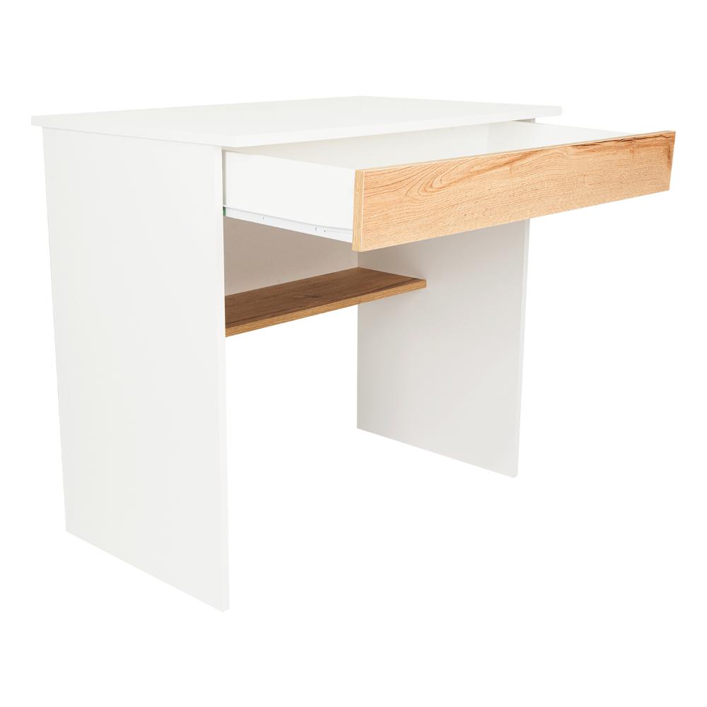 Escritorio Ohio Z80 Cajon  Blanco Duna