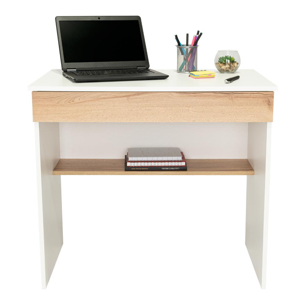 Escritorio Ohio Z80 Cajon  Blanco Duna