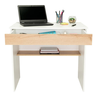 Escritorio Ohio Z80 Cajon  Blanco Duna