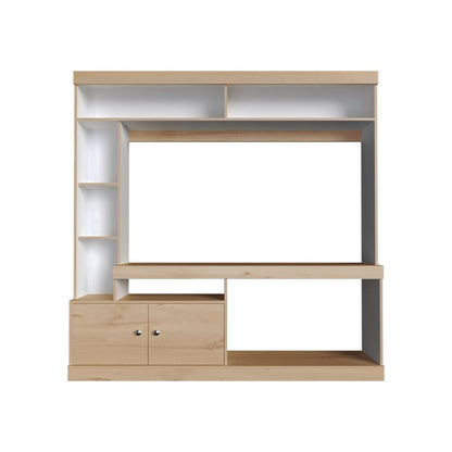 Estante Paris  Duna Blanco para Tv de 55"