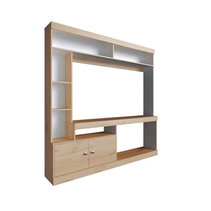 Estante Paris  Duna Blanco para Tv de 55"