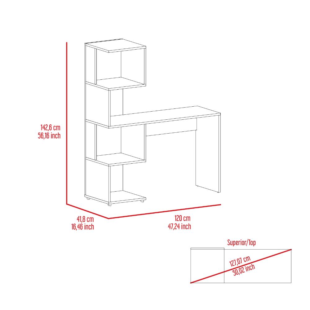 Escritorio Danis  Duna y Blanco