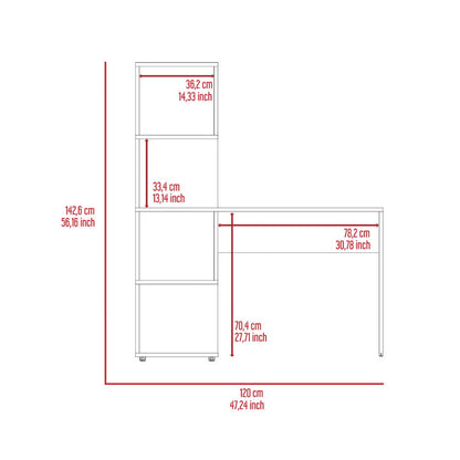 Escritorio Danis  Duna y Blanco