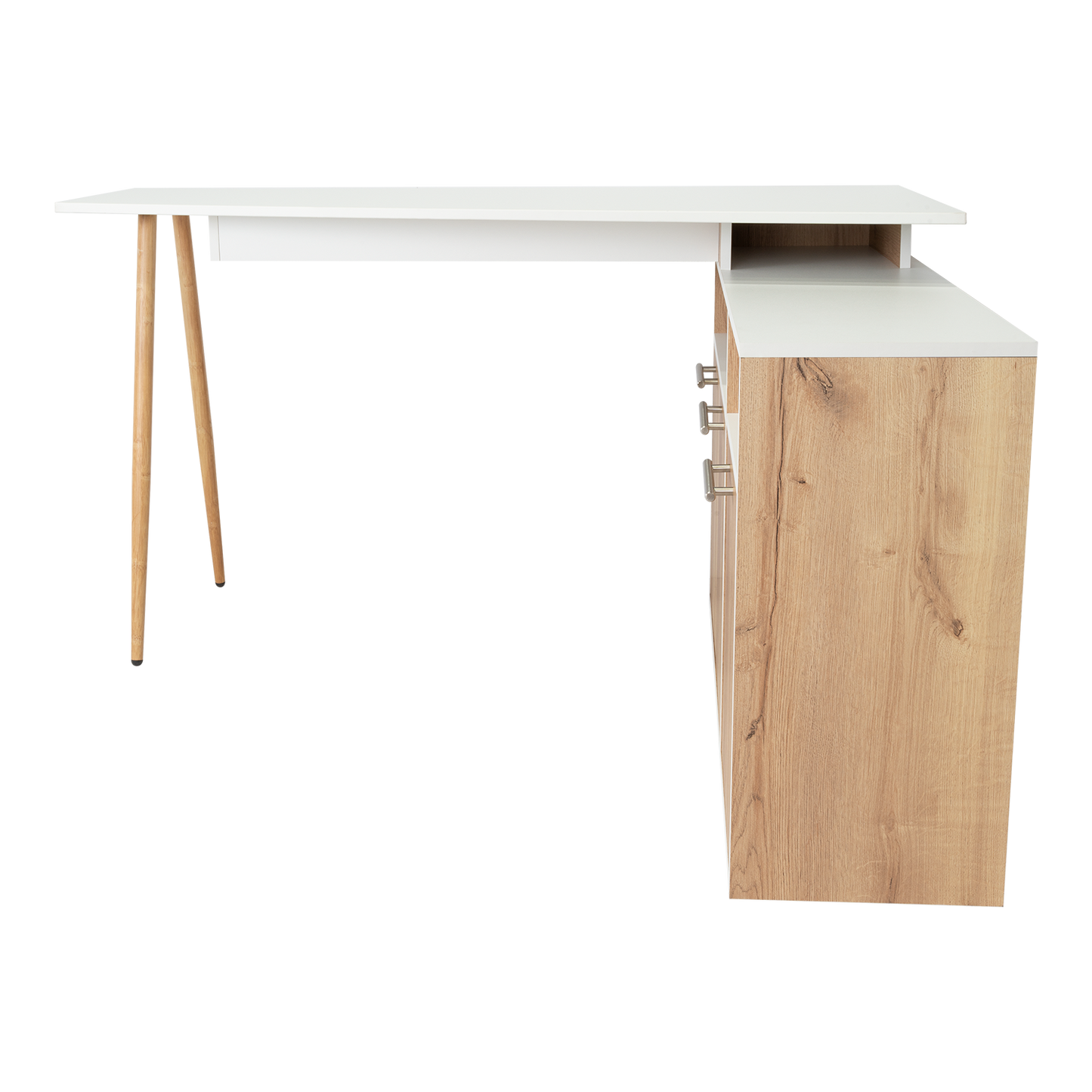 Escritorio Singapur 130  Duna +  Blanco