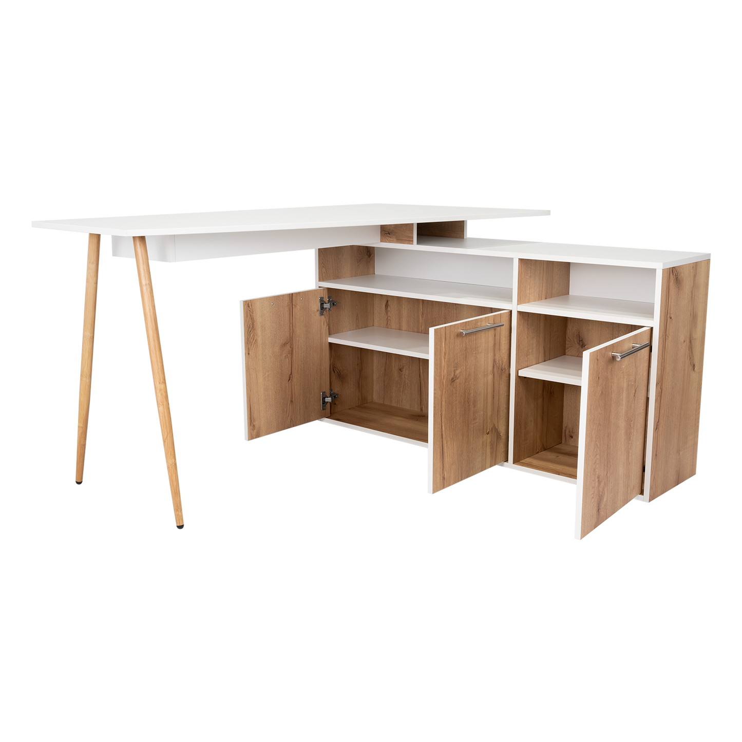 Escritorio Singapur 130  Duna +  Blanco