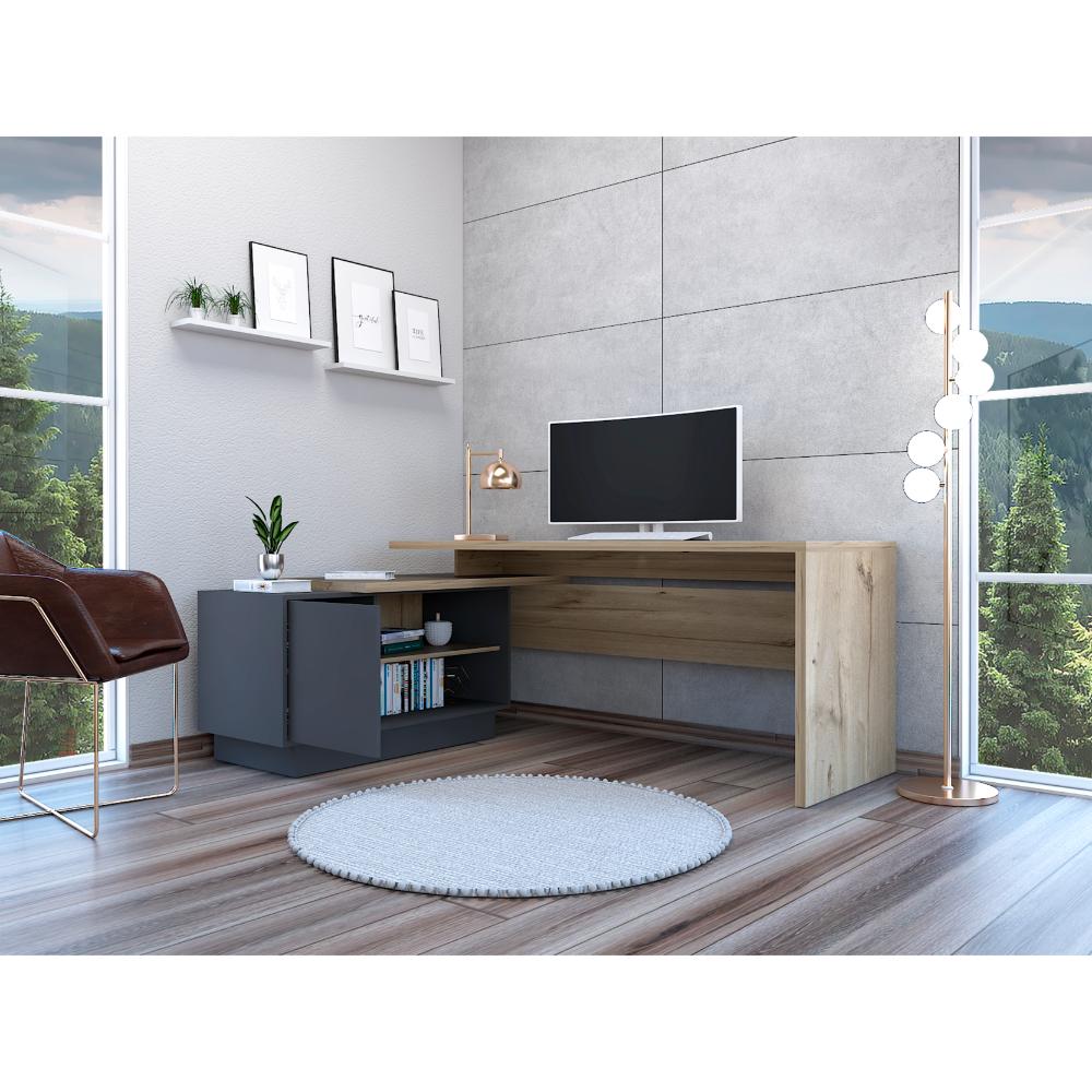 Escritorio Office 14  Duna +  Plomo