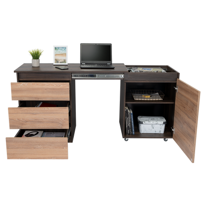 Escritorio Office 10  Habano miel