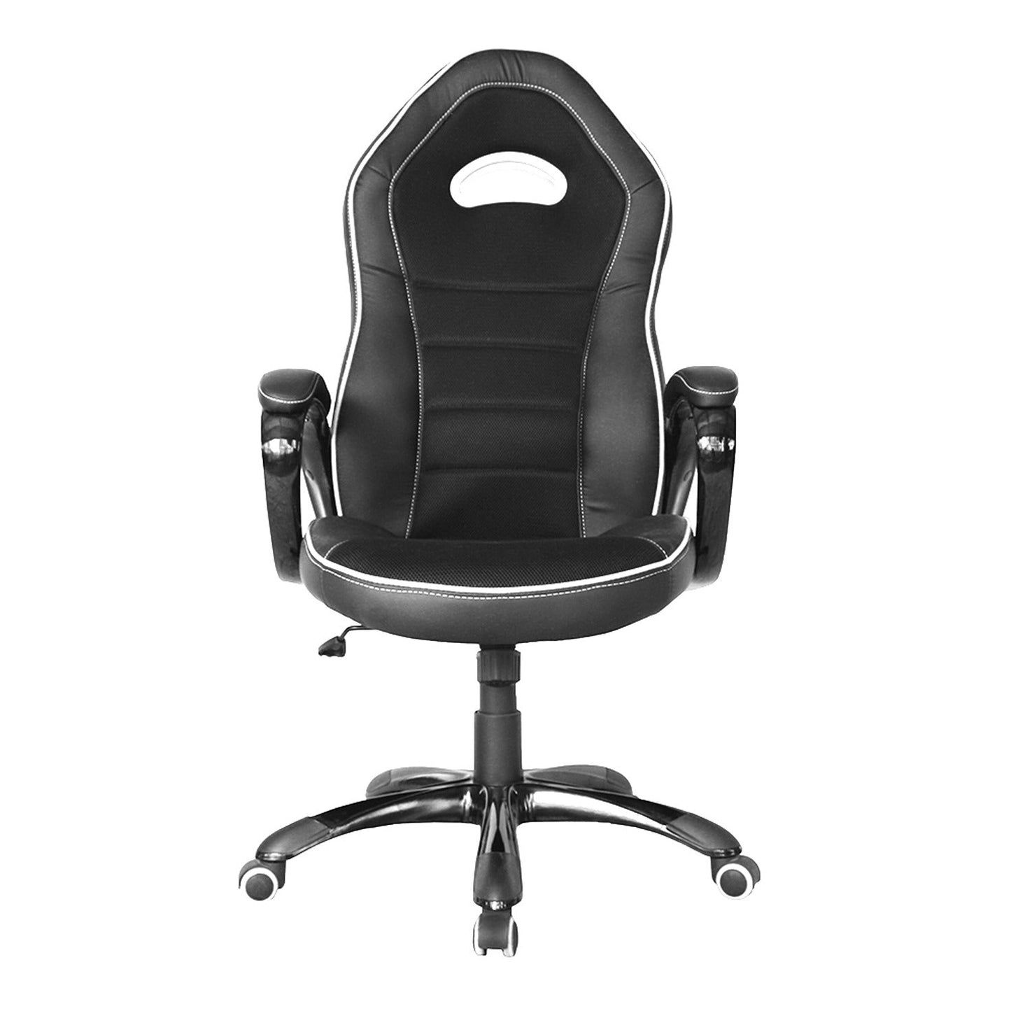 Silla Gamer Core Negro Blanca