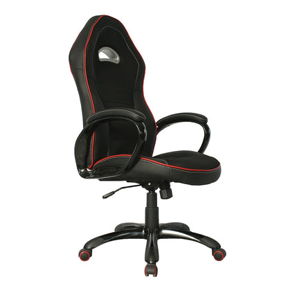 Silla Gamer Core Negro Rojo