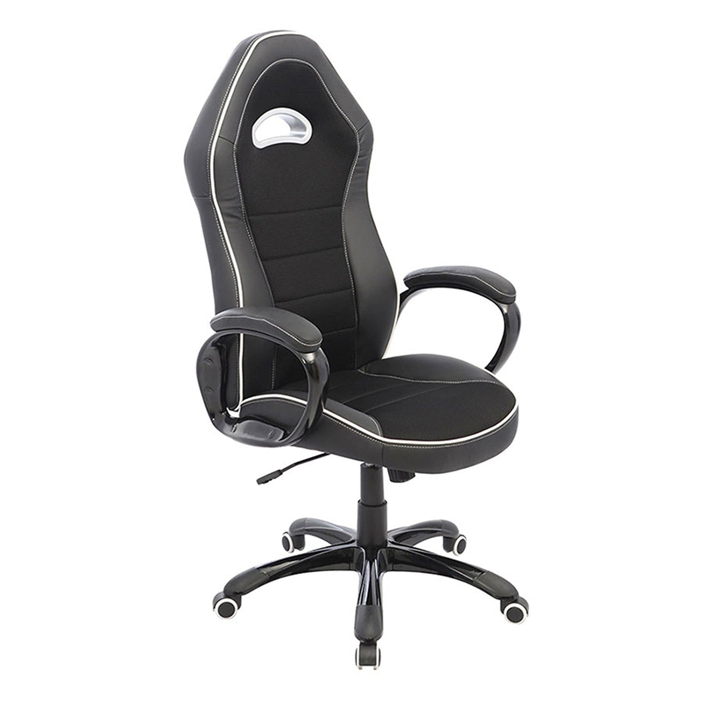 Silla Gamer Core Negro Blanca