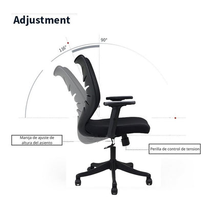 Silla De Oficina Averin Negro