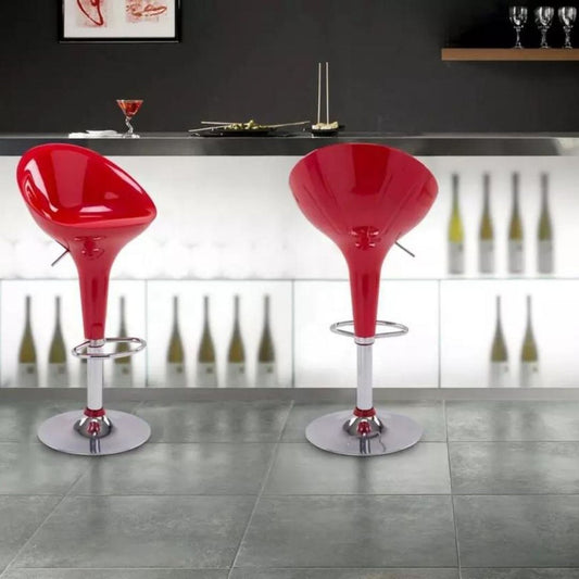 Silla de Barra Tyrel Rojo
