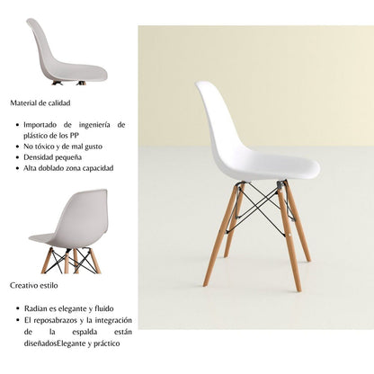 Silla Baeza Blanco