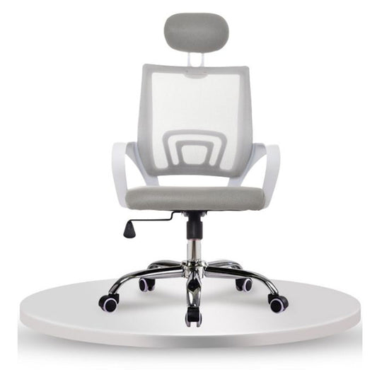 Silla De Oficina Berlin Alta Blanco