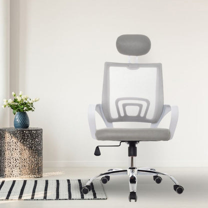 Silla De Oficina Berlin Alta Blanco