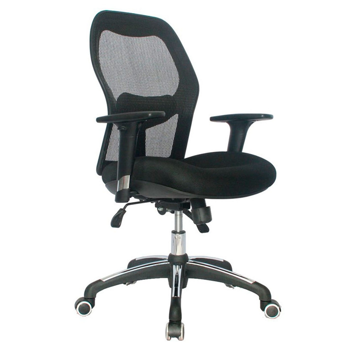 Silla De Oficina Mary Media Negro