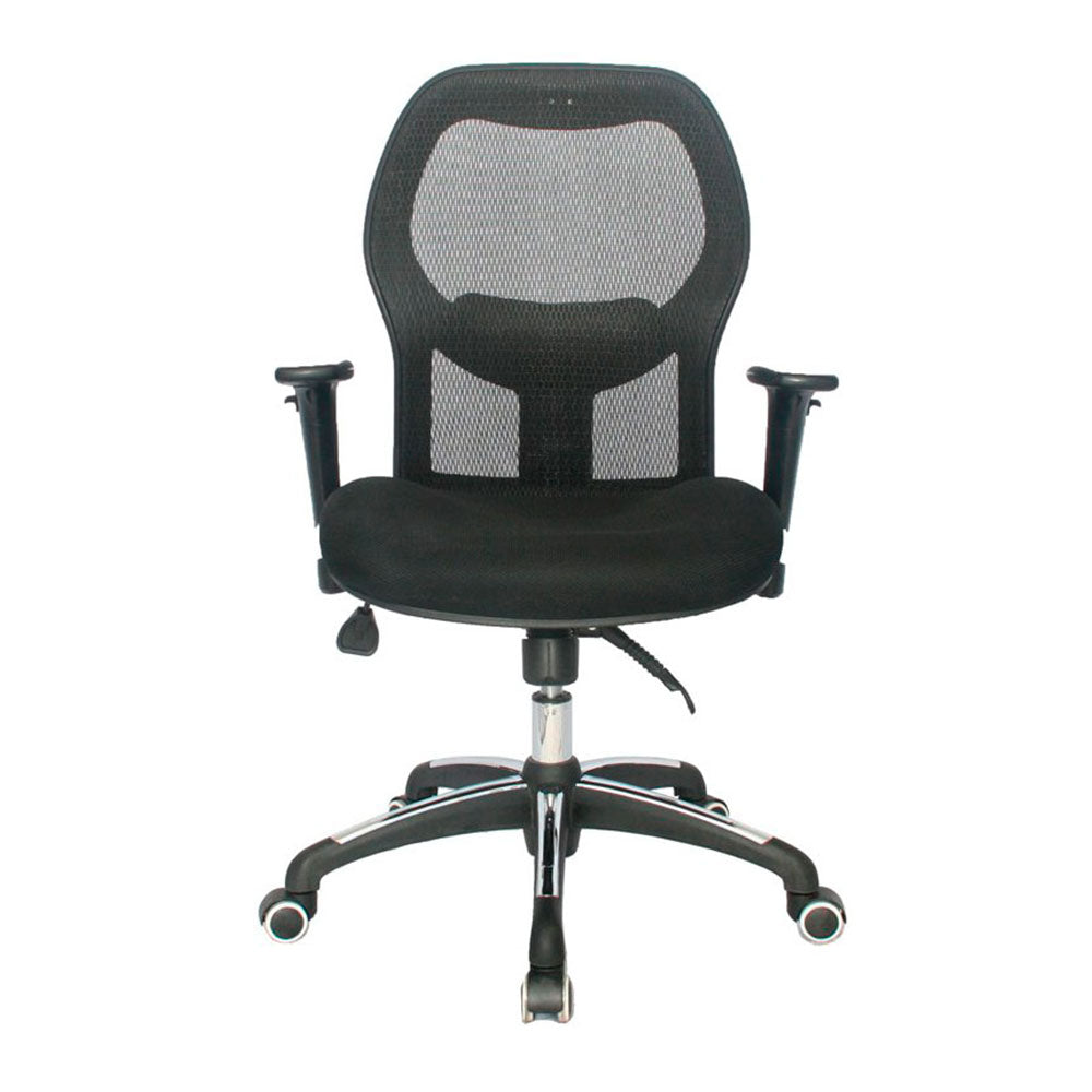 Silla De Oficina Mary Media Negro