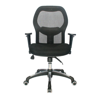 Silla De Oficina Mary Media Negro
