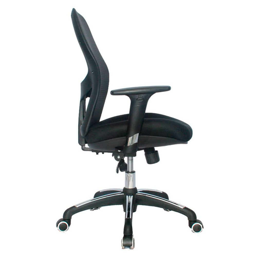 Silla De Oficina Mary Media Negro