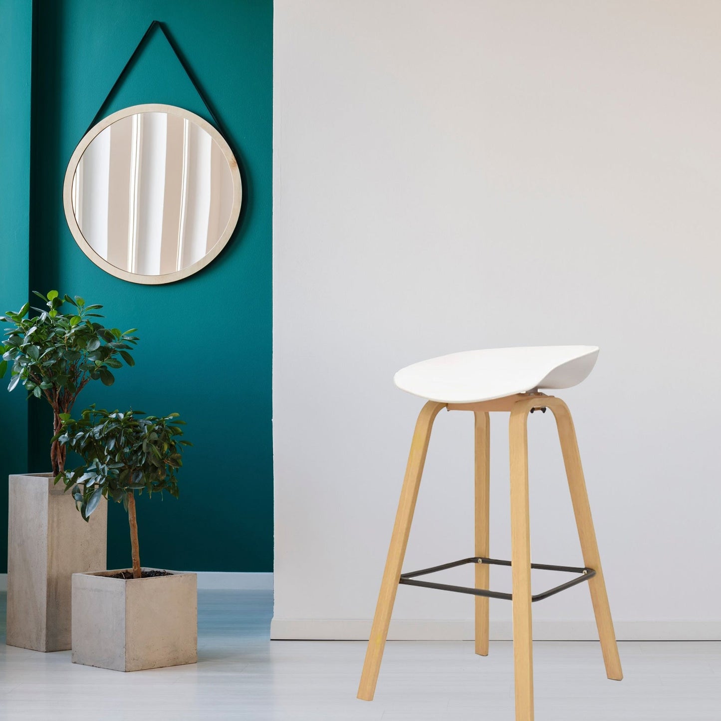 Silla de Barra Verona Blanco