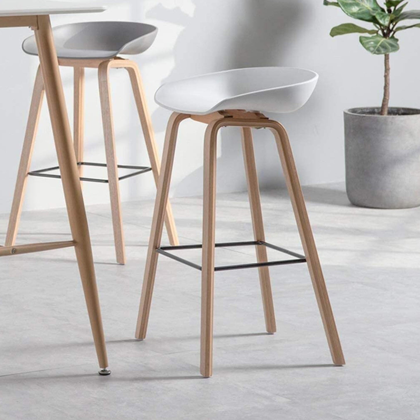 Silla de Barra Verona Blanco