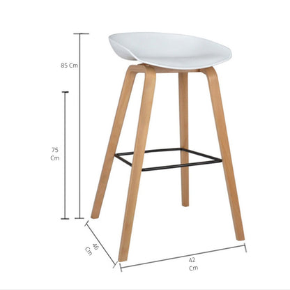 Silla de Barra Verona Rojo