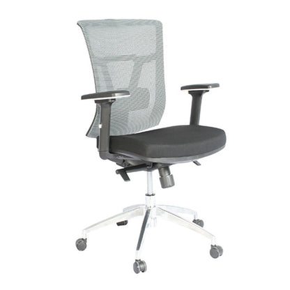 Silla De Oficina Core Media Gris Negro
