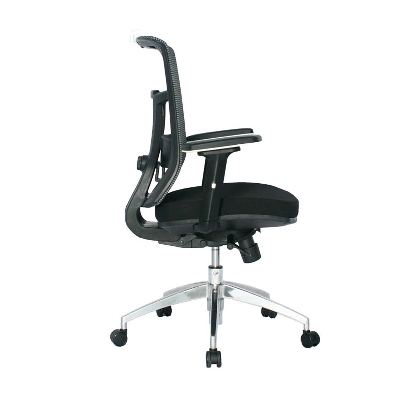 Silla De Oficina Core Media Gris Negro