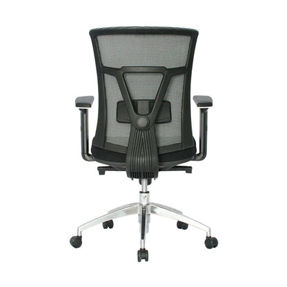 Silla De Oficina Core Media Gris Negro