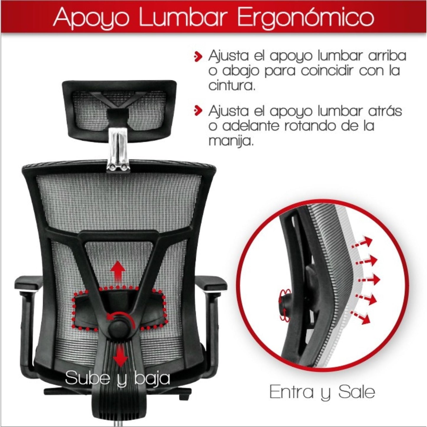 Silla De Oficina Core Premium Negro