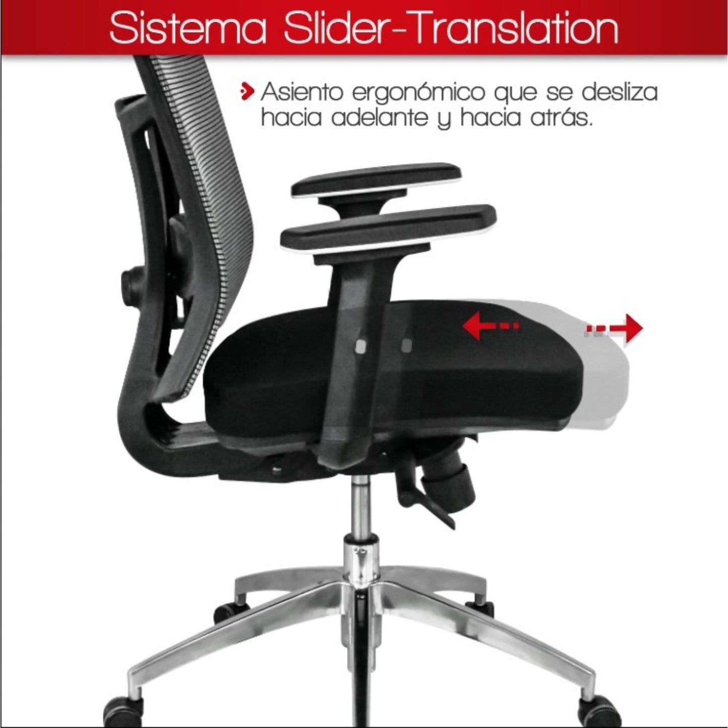 Silla De Oficina Core Premium Negro