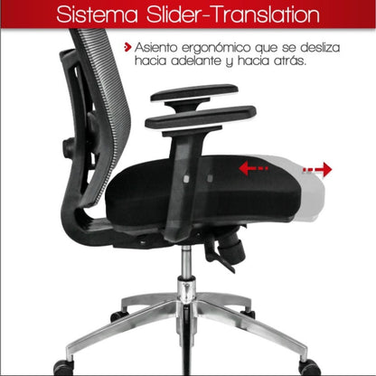 Silla De Oficina Core Premium Negro