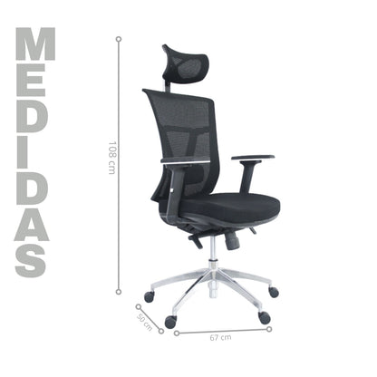 Silla De Oficina Core Premium Negro