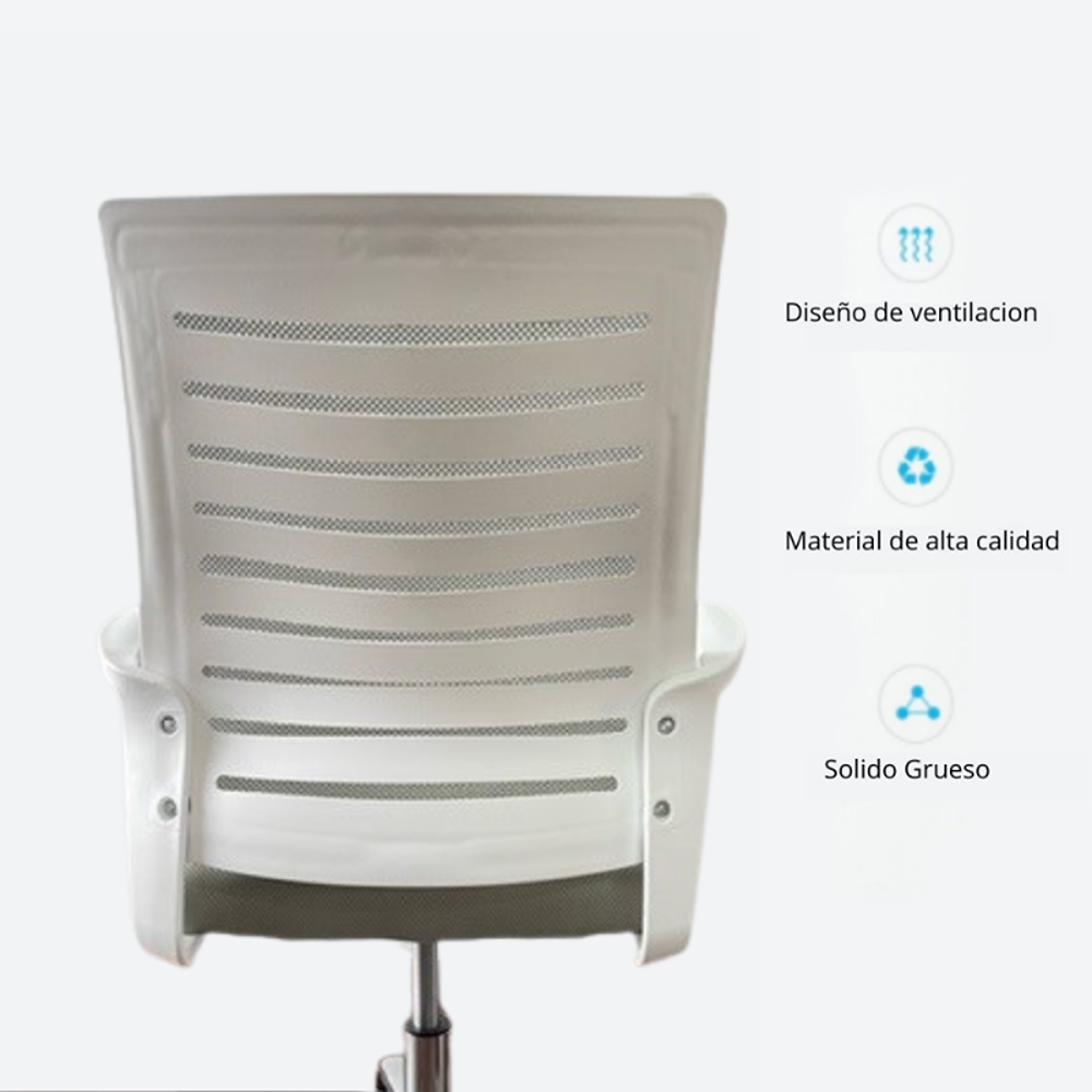 Silla De Oficina Loni Revolucion Gris