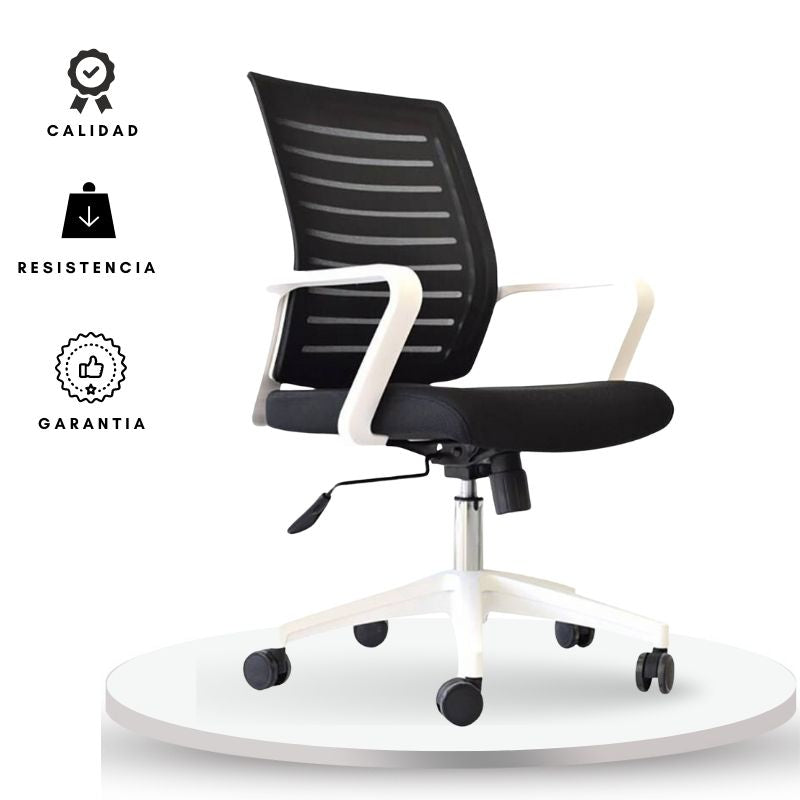 Silla De Oficina Loni Revolution Blanco