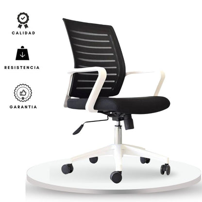 Silla De Oficina Loni Revolution Blanco