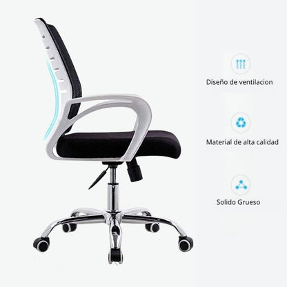 Silla De Oficina Loni Revolution Blanco