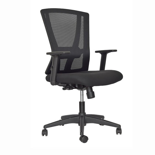 Silla De Oficina Alti Media Negro