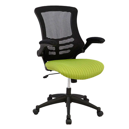 Silla De Oficina Elaris Media Verde Negro