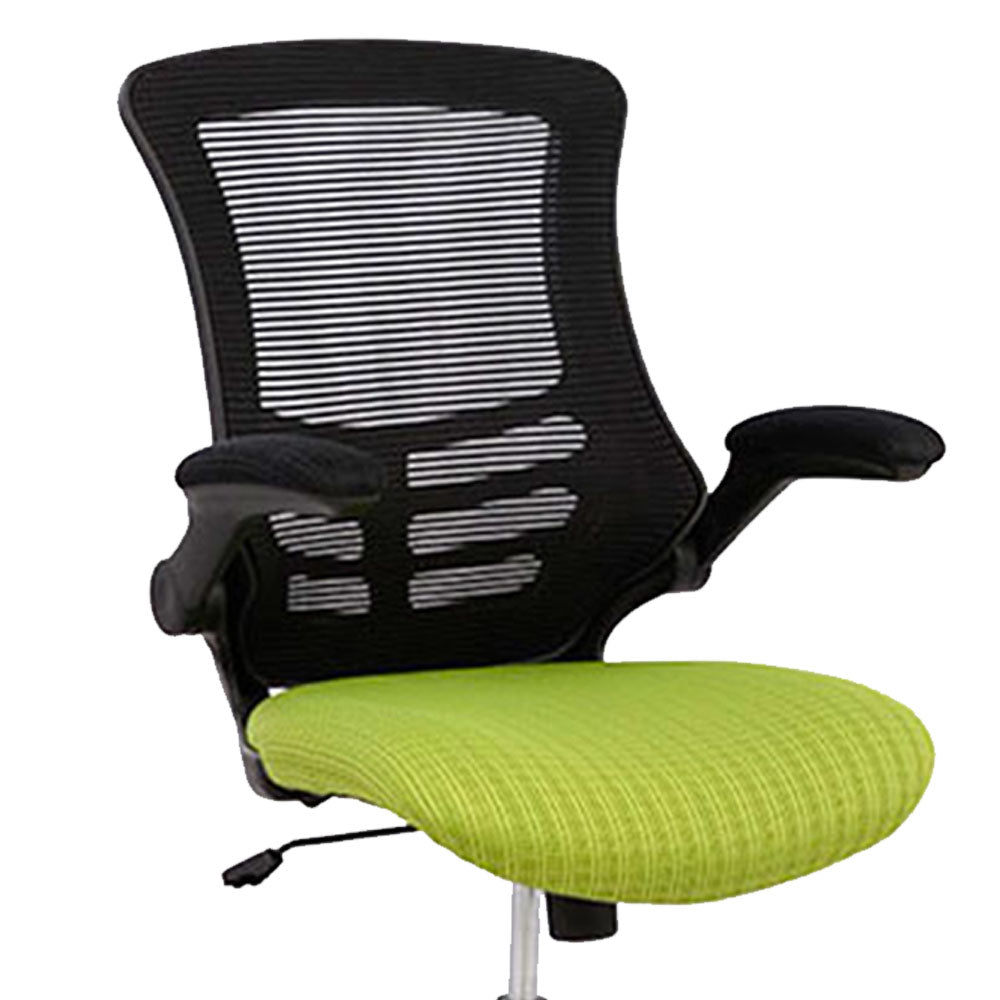 Silla De Oficina Elaris Media Verde Negro