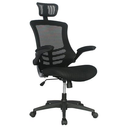 Silla De Oficina Elaris Alta Negro Negro