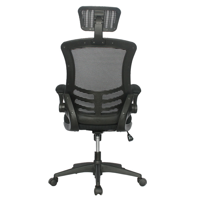 Silla De Oficina Elaris Alta Negro Negro