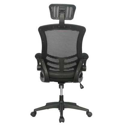 Silla De Oficina Elaris Alta Negro Negro
