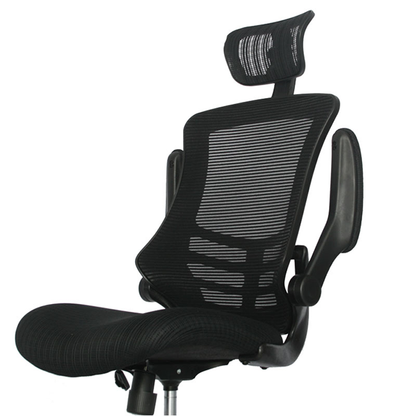Silla De Oficina Elaris Alta Negro Negro