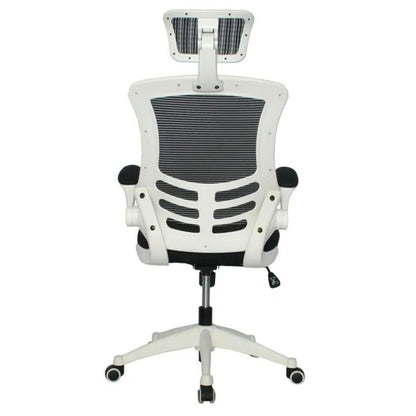 Silla De Oficina Elaris Alta Verde Blanco