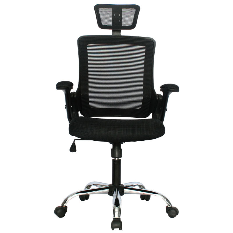 Silla De Oficina Bekel Alta Negra