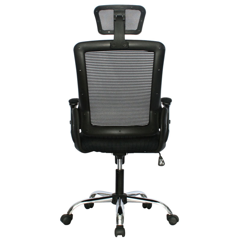 Silla De Oficina Bekel Alta Negra