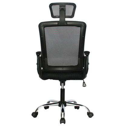 Silla De Oficina Bekel Alta Negra